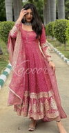 Krishi Faux Georgette Anarkali Readymade Suits Wholesale Shop In Surat
